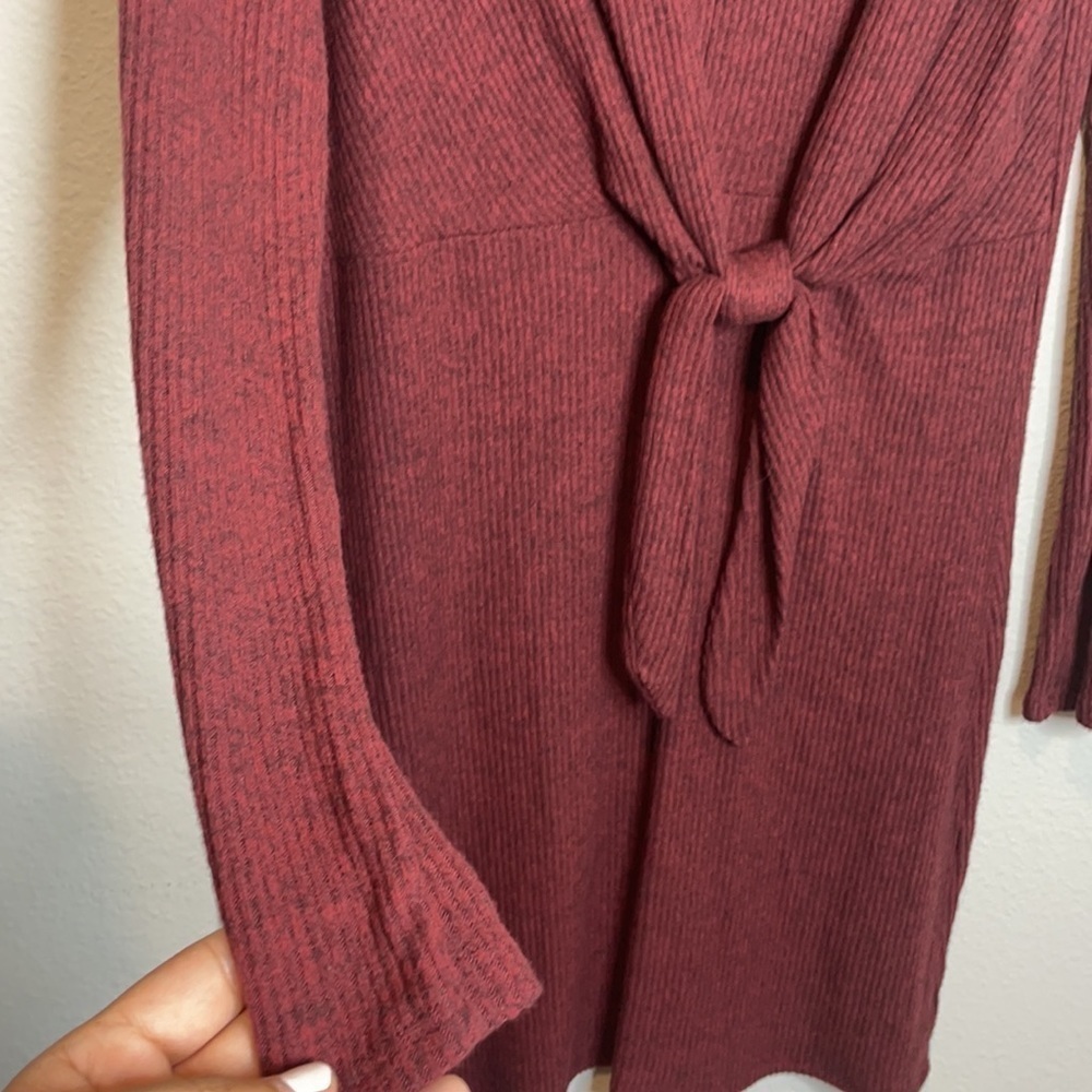 Everly Knot/tie Dress L - Picture 6 of 9